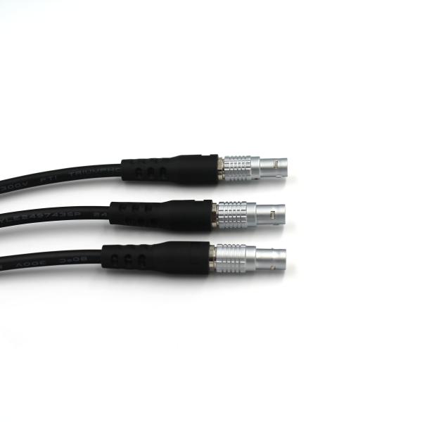 TGG 4 Pin 7A Power External Push Pull Cable Connectors 2 Keys Male Plug Low