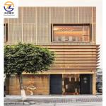 Sleek Aluminum Window Grilles C Shaped Strip Ceiling Exterior Aluminium Cladding
