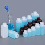 Screw Cap Biological Hdpe Plastic Reagent Bottles Chemical Solvents 125 Ml