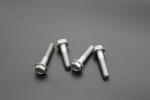 Automotive Hex Head Flange Bolt , Flange Socket Head Cap Screw DIN6921–M6x16–8.8