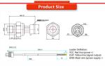 Industrial Grade UNIVO UBST-EY Hirschmann Din34650 24V 5VDC Pressure Sensor for