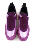 Leather Upper Material Womens Platform Shoes With Fashionable Design