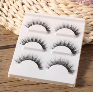 Wholesale Customized private label false eyelashes human hair eyelash manufacturer Qingdao from china suppliers