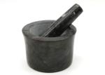 Polished Marble Granite Stone Mortar And Pestle Set For Kitchen Grinding Herb