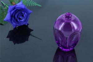 Wholesale Dark Purple Perfume Small Glass Bottle / Vial With 50ml Volume For Medical AM-CGB from china suppliers