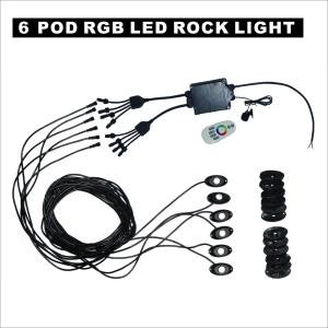 Wholesale Waterproof 6 Pods Bluetooth Rgb Led Rock Lights from china suppliers