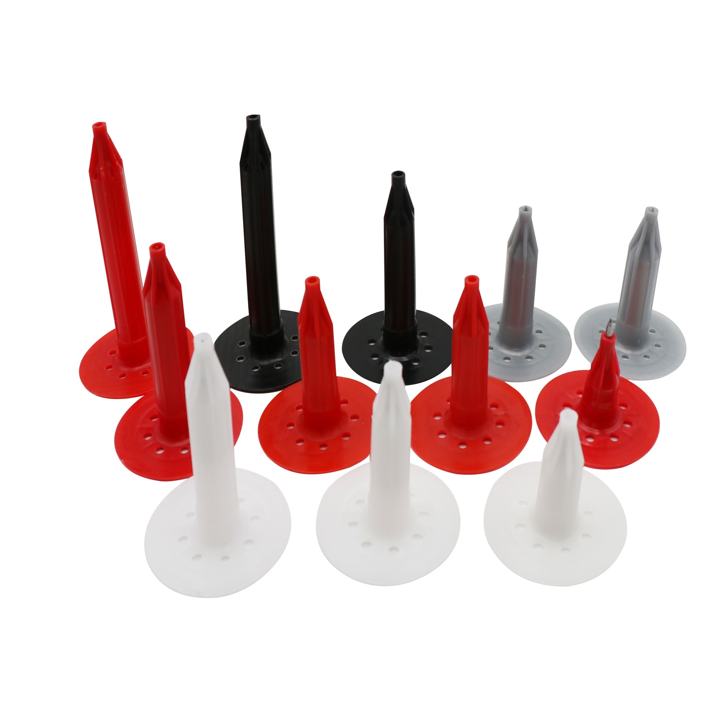 Thermal Insulation Fasteners Plastic HDPE Wall Plug Drywall Insulation Dowel Fixing Foam Insulation Nails