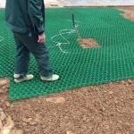 Driveway Plastic Grass Grid Surface Stabilized For Vehicle Pedestrian Landscape