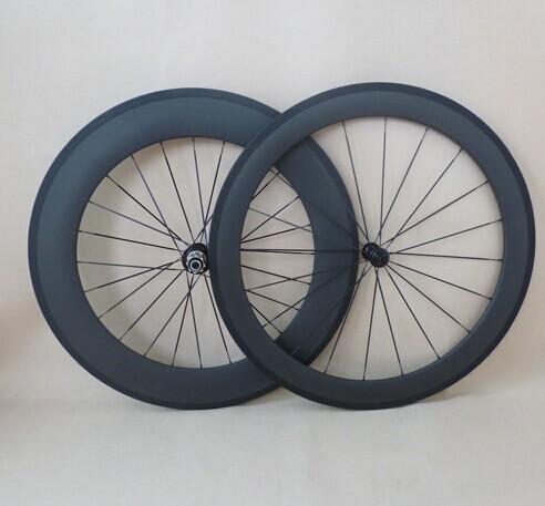 700C Carbon Wheelset 60mm+88mm clincher road bicycle wheel R13 Hubs and aero