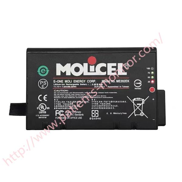 989803194541 Lithium Ion Rechargeable Battery 11.1V 7.8Ah 86.58Wh E-ONE MOLI