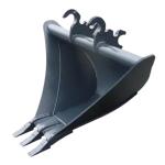 Custom V Shaped Excavator Bucket , Trapezoidal Ditch Bucket For Construction