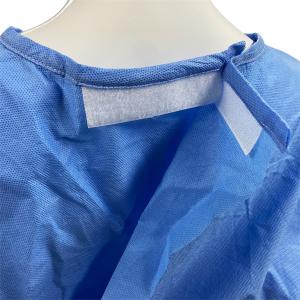 Wholesale FDA Long Sleeve Round Neck Disposable Medical Clothing from china suppliers