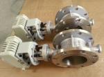 Class 150 Stainless Steel Eccentric Butterfly Valve , Flanged Triple Offset