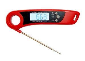 Wholesale BBQ Digital Food Thermometer With Folding Probe 3 Seconds Ultra Fast Response from china suppliers