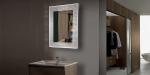 Wall mounted bathroom LED Backlit Mirror with bluetooth 500x700x39mm