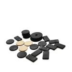 Reusable PPS RFID Laundry Tag Uhf Laundry Tag 25.5mm Diameter With 2 Hole