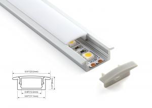 China Linear lighting Aluminum profile for furniture 17x8mm mini size on sale