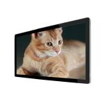 digital signage player 65 inch wall mount non-touch screen for bank entrance