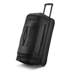 Wholesale OEM Durable Wheeled Luggage Bag Polyester Duffel Bag For Traveling from china suppliers