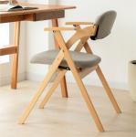 Natural Solid Wooden Chairs For Modern Dining Room With Rubber Wood/ Ash Wood