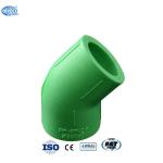 PPR Socket Pipe Fitting 45 ° Elbow
