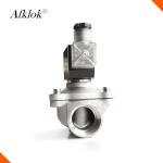 Stainless Steel Lpg Solenoid Valve -5~60℃ Pilot Operating CE Certification