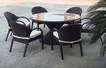 7pcs dining set.