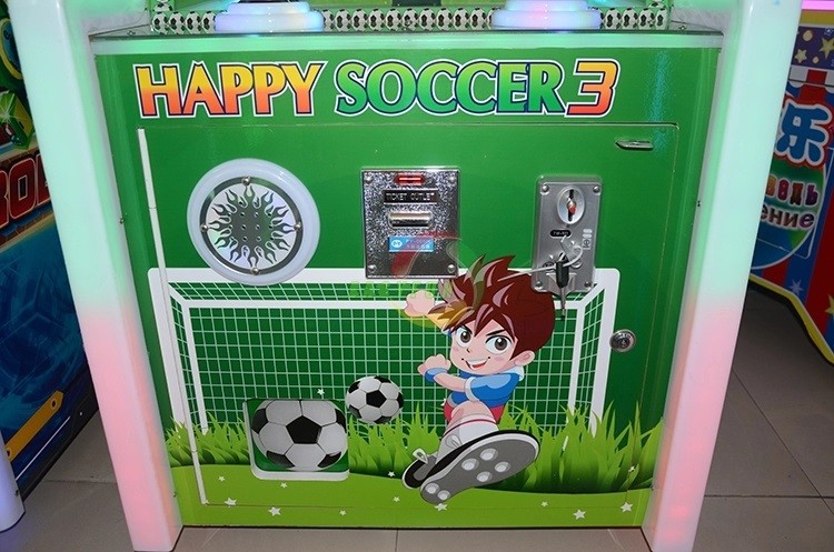 Happy Football / Soccer Video Shooting Arcade Game Machine For Playground