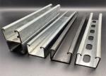 Metal Steel 41x41 41x62 Slotted Plain 3m 6m Strut Channel for Construction
