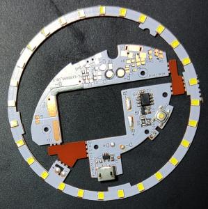 Wholesale Single Layer Flex PCB Manufacturing For Mini Makeup Mirror LED Light With USB Connector from china suppliers