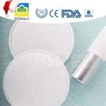 Double Sides Mesh & Embossed Cosmetic Cotton Pad For Face