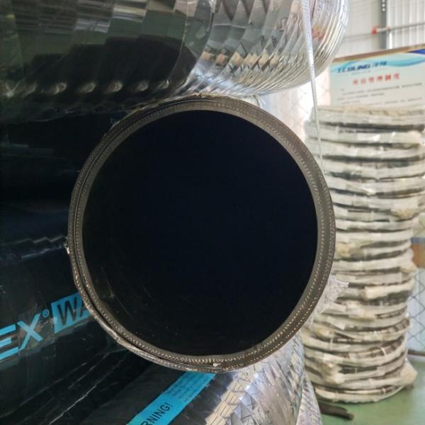 150PSI Fuel Oil Suction And Discharge Hose With Helix Steel Wire And Textile
