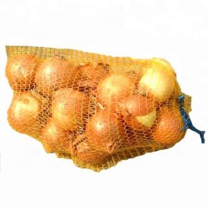 Wholesale Customizable Packing Rolls Vegetable Potato Onion Packages Sack PE Raschel Mesh Bag from china suppliers
