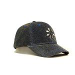 Logo Printed Embroidered Baseball Caps Polyester / Cotton Multi Color