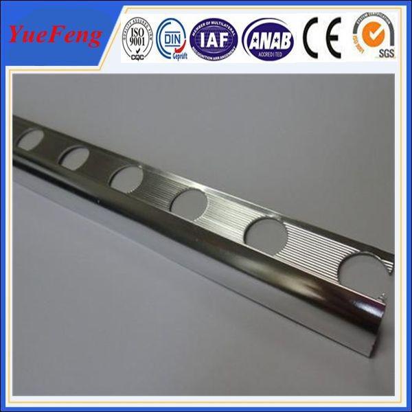 electrophoresis aluminum extrusion, tile trim for marble edge manufacturer, OEM
