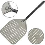 66cm Hard Anodized Aluminum Pizza Shovel 12 Inch Aluminum Pizza Peel Silver