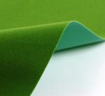 Stretchable Vinyl Flock Heat Transfer Film Roll 230 Micron For T-Shirt And