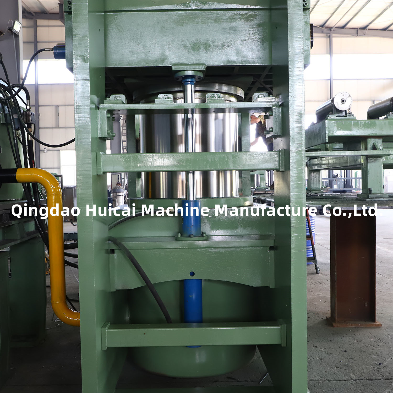 50000 Playground Rubber Mat Making Machine with Electricity Heating Method