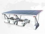 Car Shed PV Carport Solar Systems Renewable Energy Thickness 0.5mm-15mm Span