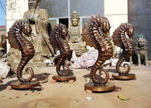 Wholesale Customized Size Bronze Statue For Garden Decoration Hippocampus Design from china suppliers
