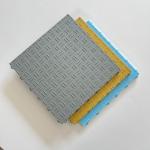 Interlocking Diamond Garage Floor Tile Commercial Polypropylene Garage Flooring