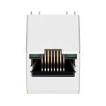 LPJD4713BFNL 1000 Base-T Gigabit Vertical RJ45 Jack With Magnetics Green/Green