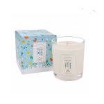 Transparent Glass Bottle Home Scented Candles with Folding Box Simple Style