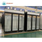 -22C 3 Doors Upright Freezer Display Case Supermarket Refridgerators And