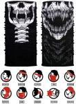 Sublimation Cotton Polyester Microfiber Skeleton Face Bandana