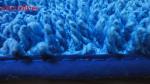 Textiles Microfiber Wet Mop Pads Blue Twisting Fabric 13*47cm High Aborbent