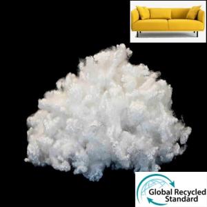 Wholesale 7D Hollow Siliconized Polyester Fibre 72mm Spiral Curl OEKO TEX from china suppliers