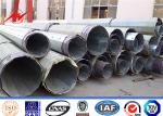 Polyester Power Coated Electrical Power Pole For Communication Distribution
