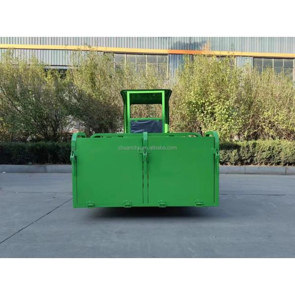 Three Wheel Sanitation Electric Tricycle Four Bucket Garbage Truck Environmental Sanitation