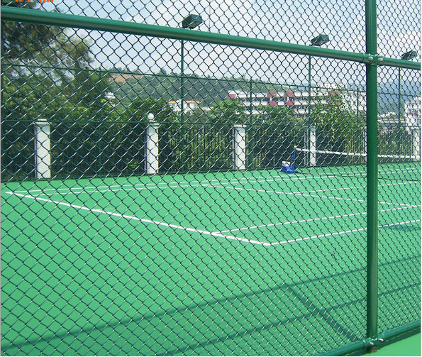 100x100mm 8 Ft X 50 Ft Diamond Chain Link Fence
